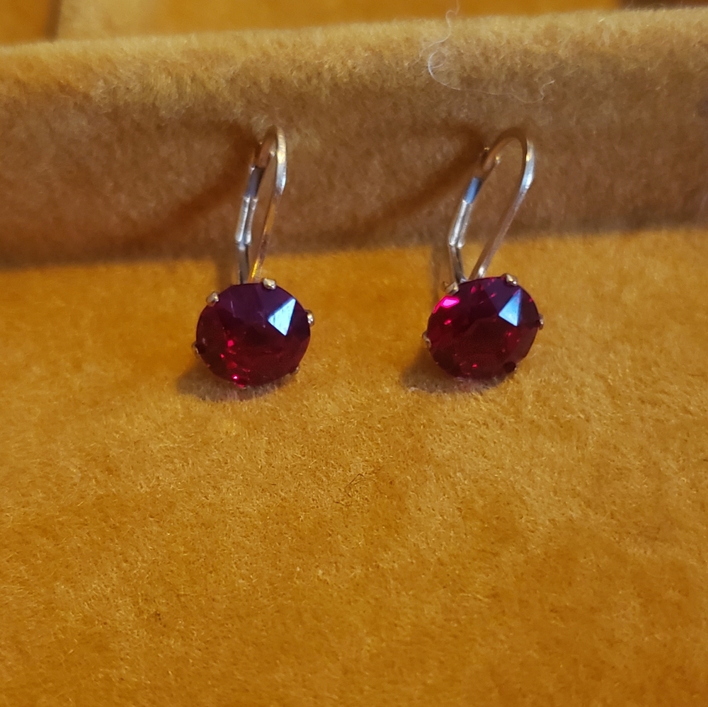 Alex & Ani Crystal Earrings